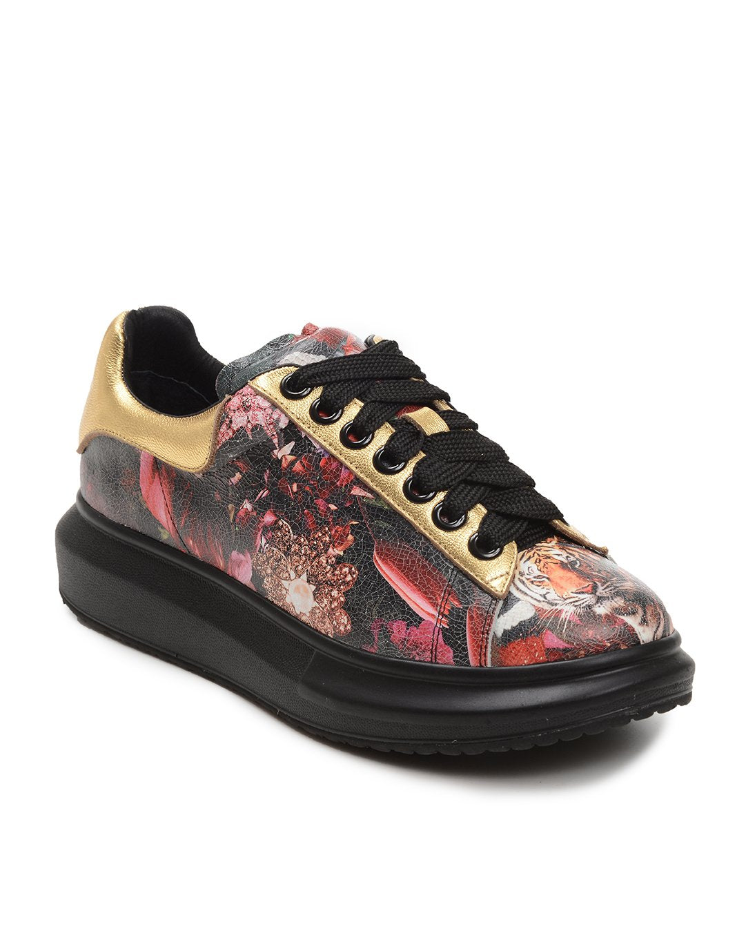Hollie Watman Garden of Eden Print Fashion Sneakers
