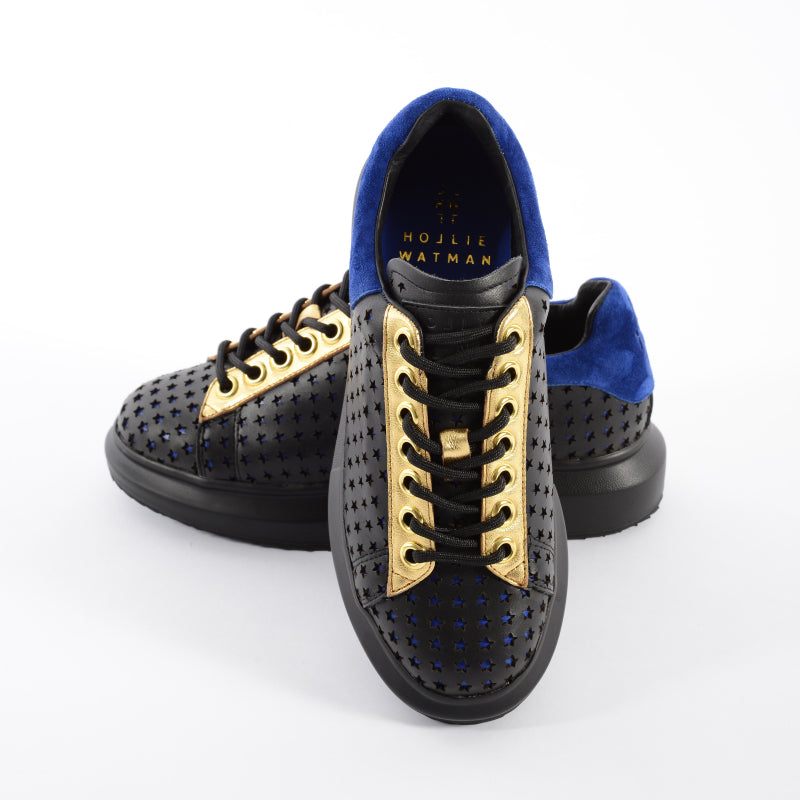 Hollie Watman Star Gazing Fashion Sneakers - Black / Navy