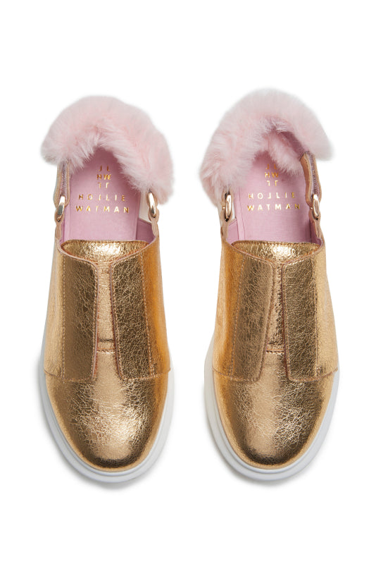 Hollie Watman SLINGBACK GOLD Fashion Sneakers