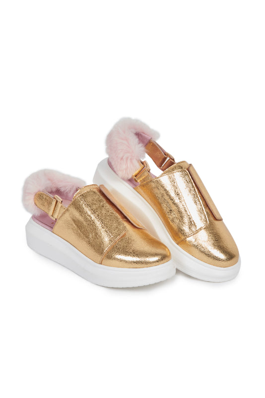 Hollie Watman SLINGBACK GOLD Fashion Sneakers
