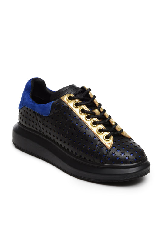 Hollie Watman Star Gazing Fashion Sneakers - Black / Navy