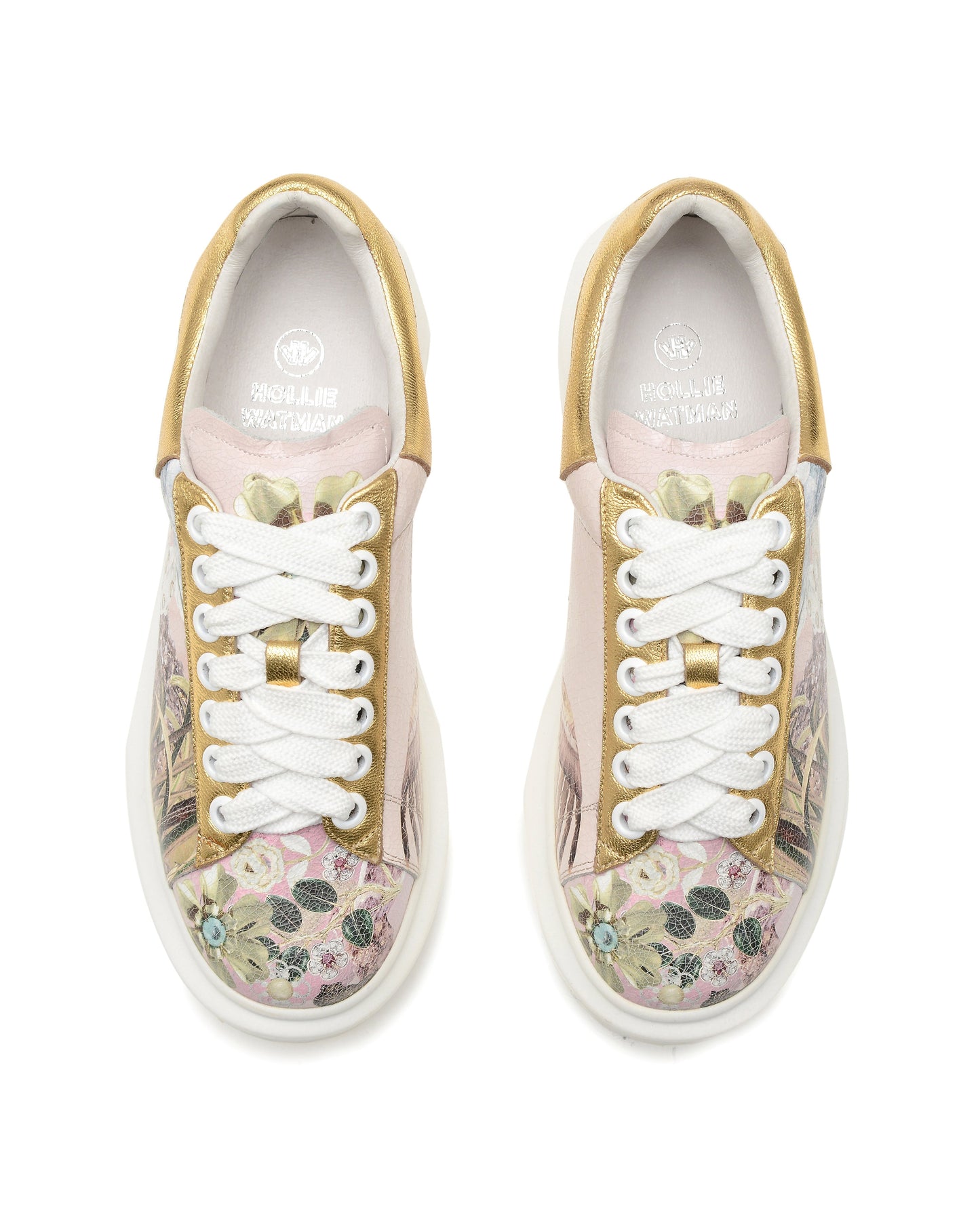 Hollie Watman Pretty Little Flyers Print Fashion Sneakers