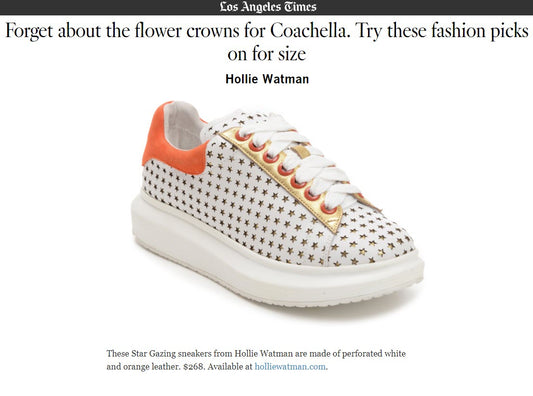 Hollie Watman Stargazing Sneakers - Los Angeles Times