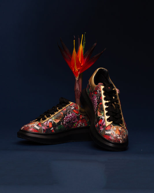 Hollie Watman Garden of Eden Print Fashion Sneakers